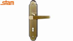 FECHADURA STAM OXIDADA MAÇANETA RETA 803/03 EXTERNA 