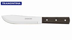 FACA TRAMONTINA INOX PARA MANDIOCA CABO PRETO N°05 