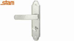FECHADURA STAM INOX MAÇANETA RETA 823/21 BANHEIRO