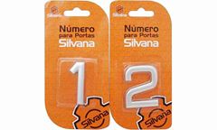 NÚMERO PARA APARTAMENTO ACETINADO N°07 SILVANA