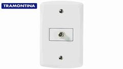 TRAMONTINA LINHA LUX2 1 TOMADA PARA ANTENA TV