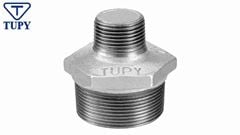 NÍPEL DUPLO REDUCAO TUPY 1X1/2 BSP GALVANIZADO