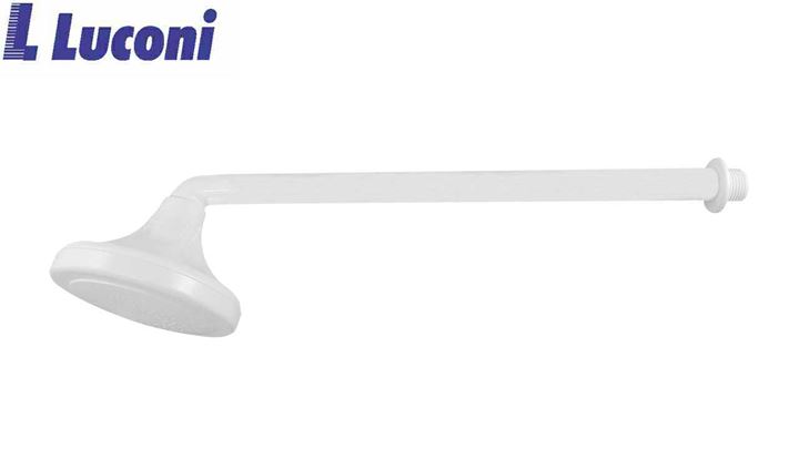 39229000 CHUVEIRO LUCONI COMPLETO BRANCO N°04 | Almeida Distribuidor