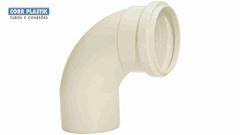 CURVA 90 ESGOTO CURTA CORR PLASTIK DN100