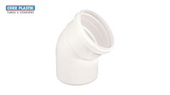 JOELHO 45 ESGOTO CORR PLASTIK DN100