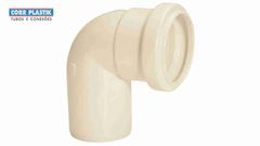 JOELHO 90 ESGOTO CORR PLASTIK DN 50