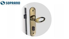FECHADURA SOPRANO OPEN GOLF OXIDADA EXTERNA 