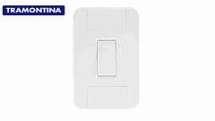 TRAMONTINA LINHA TABLET 1 INTERRUPTOR PARALELO 10A