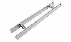 PUXADOR PARA PORTA RETO INOX POLIDO 60CM SILVANA