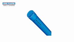 TUBO PARA IRRIGAÇÃO AGROPECUÁRIA PN60 CORPLASTIK DN20 6M
