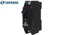 DISJUNTOR SOPRANO UNIPOLAR PRETO B 60A 