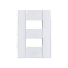 ROMAZI LINHA MARES PLACA PARA 2 INTERRUPTORES