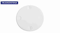 TRAMONTINA LINHA LUX2  PLACA REDONDA PARA TETO 4X4
