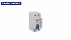 INTERRUPTOR DIFERENCIAL 2 POLO TRAMONTINA DR 25A