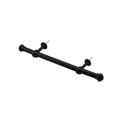 VARÃO SUPORTE PARA CORTINA ALPHA 19MM PRETO 2,5M