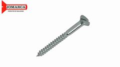 PARAFUSO PARA MADEIRA CHAVE FENDA JOMARCA 4.8X40 ZB-C/500