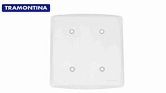TRAMONTINA LINHA LUX2  PLACA CEGA 4X4 