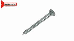 PARAFUSO PARA MADEIRA CHAVE FENDA JOMARCA 6.1X 90 ZB-C/100