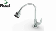 TORNEIRA REAL METAIS PARA COZINHA MESA GOURMET 1/4V CROMADO