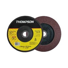 DISCO FLAP THOMPSON 7X7/8 -178MM X 22,2 GRÃO  40