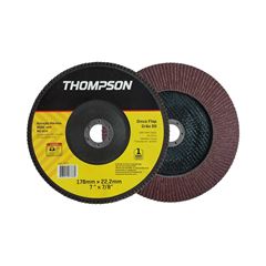 DISCO FLAP THOMPSON 7X7/8 -178MM X 22,2 GRÃO  80