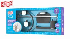 KIT PARA BANHEIRO HERC TIVOLI PRETO C/05 PEÇAS