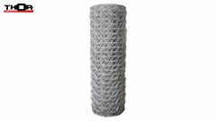 TELA HEXAGONAL GALVANIZADA PARA GALINHEIRO THOR 23X2X1.5M ROLO C/50M
