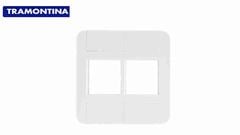 TRAMONTINA LINHA TABLET PLACA 4X4 4 POSTOS 