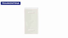 TRAMONTINA LINHA TABLET MÓDULO INTERRUPTOR 10A 250V BRANCO