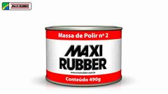 MASSA DE POLIR N°02 1/4 MAXI RUBBER 490G