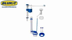 MECANISMO COMPLETO BLUKIT PARA CAIXA ACOPLADA ACIONADOR SUPERIOR BRANCO