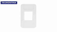 TRAMONTINA LINHA TABLET PLACA 4X2 2 POSTO JUNTOS 