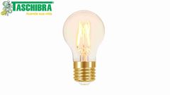 LÂMPADA TASCHIBRA LED AMBAR FILAMENTO A60 4W E27 100-240V