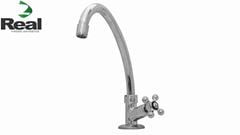 TORNEIRA REAL METAIS PARA COZINHA MESA BICA MÓVEL C33 1168 