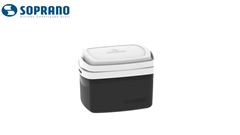 CAIXA TÉRMICA 5 LITROS TROPICAL PRETO - SOPRANO