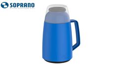 GARRAFA TÉRMICA LÓTUS 500ML AZUL - SOPRANO