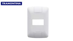 TRAMONTINA LINHA ARIA PLACA 4X2 1 POSTO HORIZONTAL BR