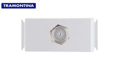TRAMONTINA LINHA ARIA MÓDULO TOMADADA TV/SAT BRANCO