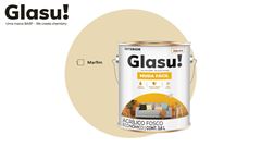 TINTA GLASU ACRÍLICA ECONÔMICO MUDA FÁCIL FOSCO GALÃO 3,6L MARFIM
