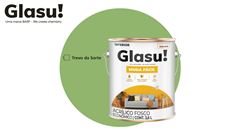TINTA GLASU ACRÍLICA ECONÔMICO MUDA FÁCIL FOSCO GALÃO 3,6L TREVO DA SORTE