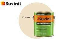 TINTA SUVINIL LÁTEX RENDE E COBRE MUITO FOSCO GALÃO 3,6L AREIA