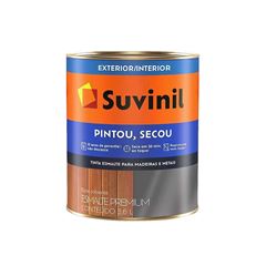 ESMALTE SINTÉTICO BRILHANTE SUVINIL PINTOU SECOU 900ML AMARELO OURO