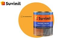 ESMALTE SINTÉTICO BRILHANTE SUVINIL PINTOU SECOU 900ML AMARELO OURO