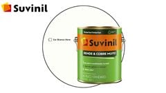 TINTA SUVINIL LÁTEX RENDE E COBRE MUITO FOSCO GALÃO 3,6L BRACO NEVE