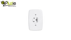 PLUZIE LINHA IDEALE TOMADA PARA TELEFONE 2 VIAS RJ11