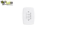 PLUZIE LINHA IDEALE 3 INTERRUPTORES PARALELOS 10A
