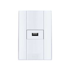 ROMAZI LINHA MARES 1 TOMADA USB 2A/5V BIVOLT