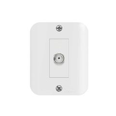 ROMAZI SIST-X SOBREPOR 1 TOMADAS COAXIAL P/TV
