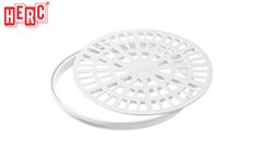 GRELHA+PORTA GRELHA HERC REDENDA AUTO-SERVICO 15CM