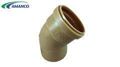 JOELHO 45 ESGOTO AMANCO SÉRIE REFORÇADA DN100